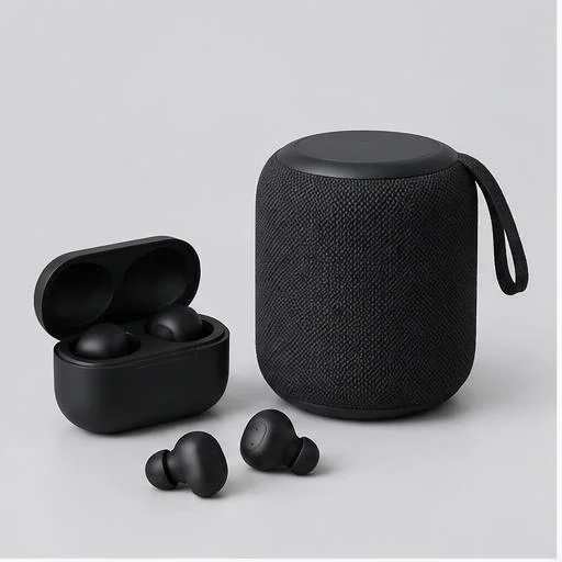 Wireless Earbuds sample corporate product photography